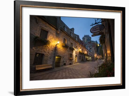 Quebec City, Province of Quebec, Canada, North America-Michael Snell-Framed Photographic Print