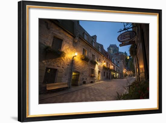 Quebec City, Province of Quebec, Canada, North America-Michael Snell-Framed Photographic Print