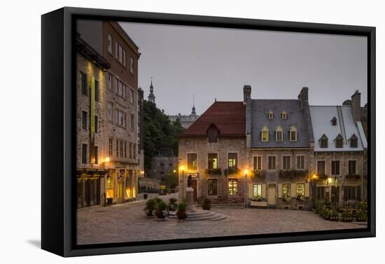 Quebec City, Province of Quebec, Canada, North America-Michael Snell-Framed Premier Image Canvas