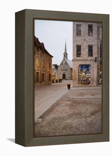 Quebec City, Province of Quebec, Canada, North America-Michael Snell-Framed Premier Image Canvas