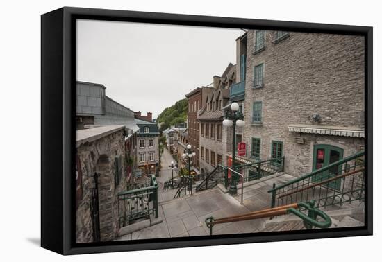 Quebec City, Province of Quebec, Canada, North America-Michael Snell-Framed Premier Image Canvas