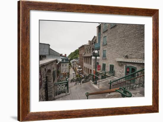 Quebec City, Province of Quebec, Canada, North America-Michael Snell-Framed Photographic Print