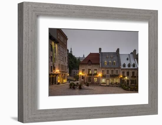 Quebec City, Province of Quebec, Canada, North America-Michael Snell-Framed Photographic Print