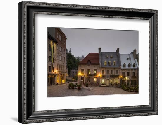 Quebec City, Province of Quebec, Canada, North America-Michael Snell-Framed Photographic Print