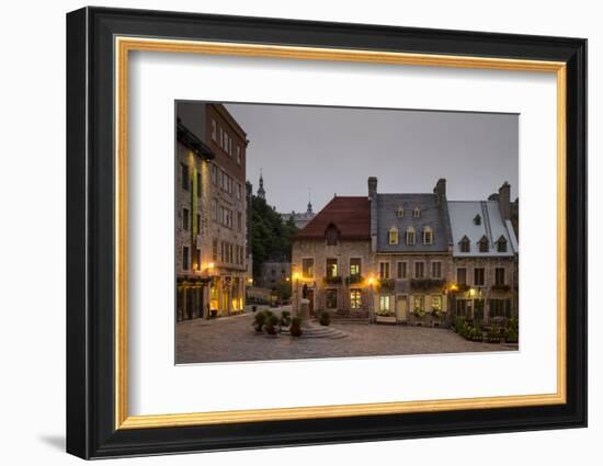 Quebec City, Province of Quebec, Canada, North America-Michael Snell-Framed Photographic Print