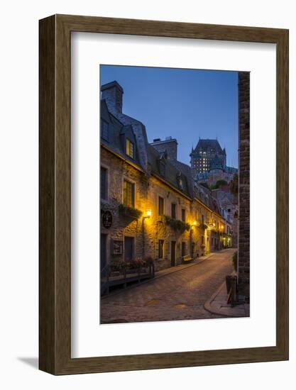 Quebec City, Province of Quebec, Canada, North America-Michael Snell-Framed Photographic Print