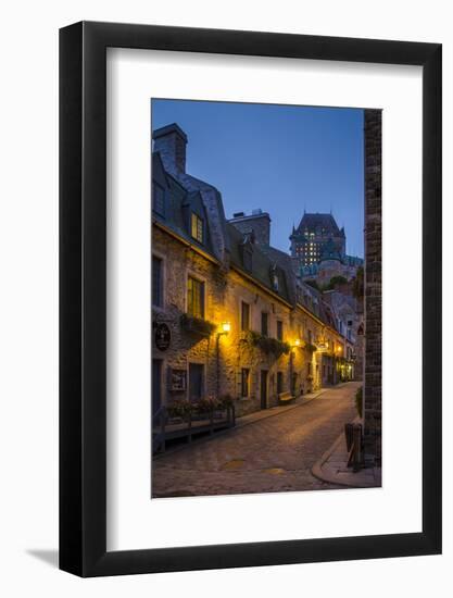 Quebec City, Province of Quebec, Canada, North America-Michael Snell-Framed Photographic Print