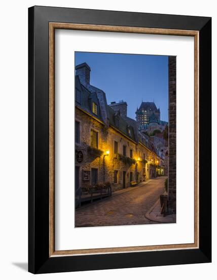 Quebec City, Province of Quebec, Canada, North America-Michael Snell-Framed Photographic Print