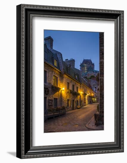 Quebec City, Province of Quebec, Canada, North America-Michael Snell-Framed Photographic Print