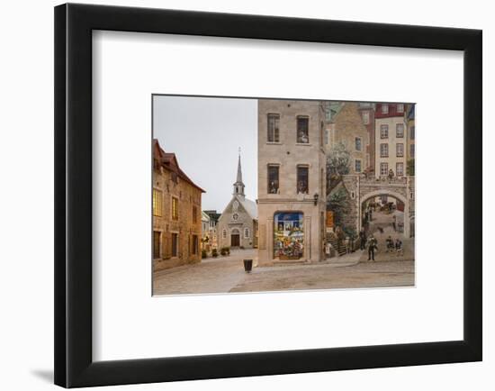 Quebec City, Province of Quebec, Canada, North America-Michael Snell-Framed Photographic Print