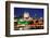 Quebec City Skyline at Dusk over River Viewed from Levis.-Songquan Deng-Framed Photographic Print