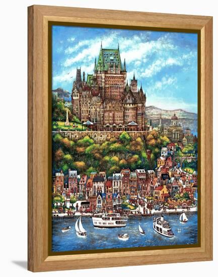 Quebec City-Bill Bell-Framed Premier Image Canvas