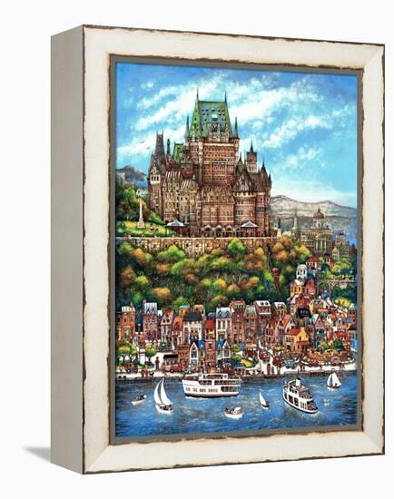 Quebec City-Bill Bell-Framed Premier Image Canvas