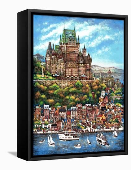 Quebec City-Bill Bell-Framed Premier Image Canvas