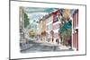 Quebec, Old City, Canada, 2010-Anthony Butera-Mounted Giclee Print