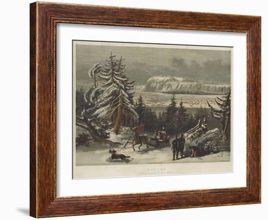 Quebec-Richard Principal Leitch-Framed Giclee Print