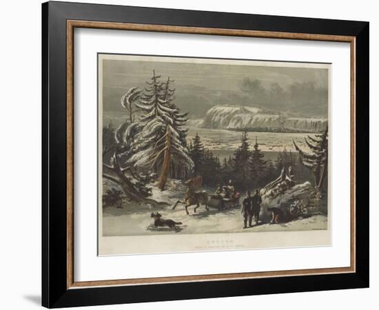 Quebec-Richard Principal Leitch-Framed Giclee Print