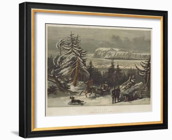 Quebec-Richard Principal Leitch-Framed Giclee Print