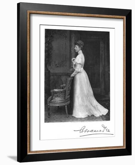 Queen Alexandra (1844-192), Queen Consort of King Edward Vii, 1908-Downey-Framed Giclee Print