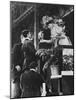 Queen Alexandra Handing a Special Cup to Dorando to Commemorate His Great Effort to Win the…-Thomas E. & Horace Grant-Mounted Photographic Print