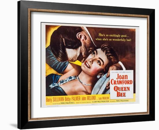 Queen Bee, Joan Crawford, Barry Sullivan, 1955-null-Framed Art Print