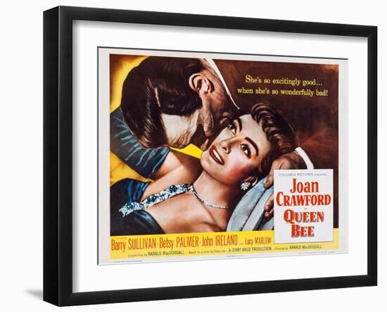 Queen Bee, Joan Crawford, Barry Sullivan, 1955-null-Framed Art Print