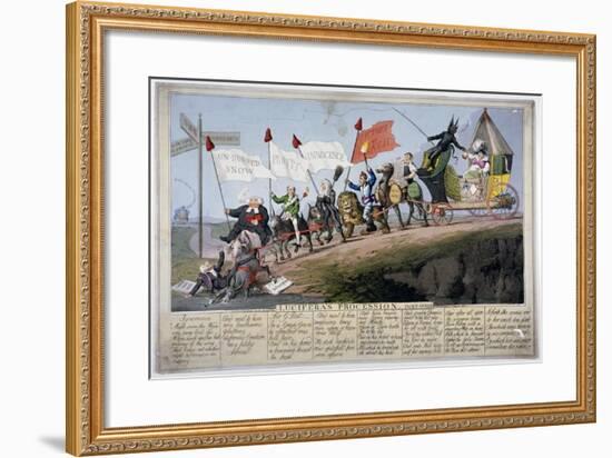Queen Caroline's Procession-Theodore Lane-Framed Giclee Print