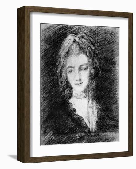 Queen Charlotte, C1780s-Thomas Gainsborough-Framed Giclee Print