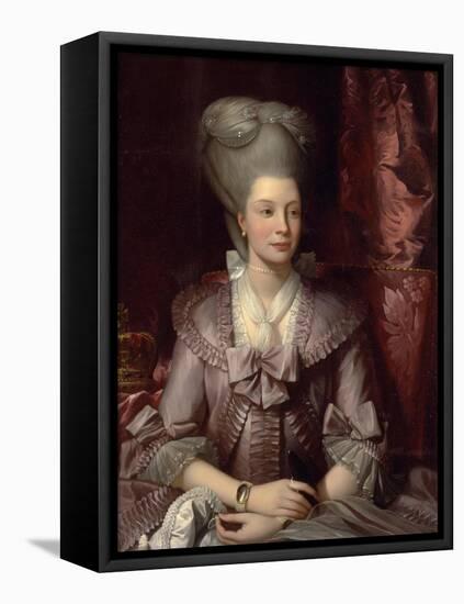Queen Charlotte of the United Kingdom (1744-181), 1777-Benjamin West-Framed Premier Image Canvas