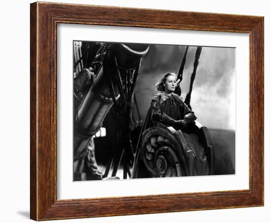 Queen Christina, Greta Garbo, 1933-null-Framed Photo