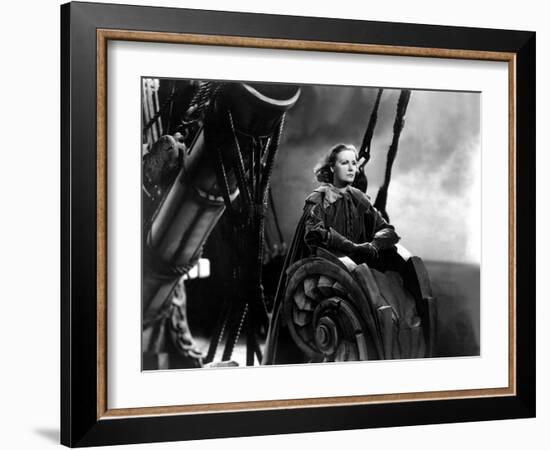 Queen Christina, Greta Garbo, 1933-null-Framed Photo