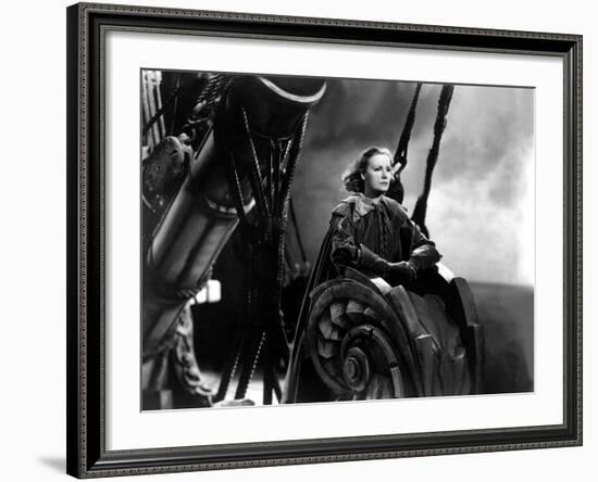 Queen Christina, Greta Garbo, 1933-null-Framed Photo