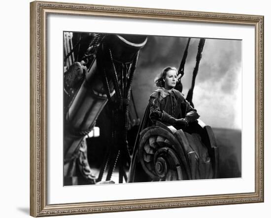 Queen Christina, Greta Garbo, 1933-null-Framed Photo