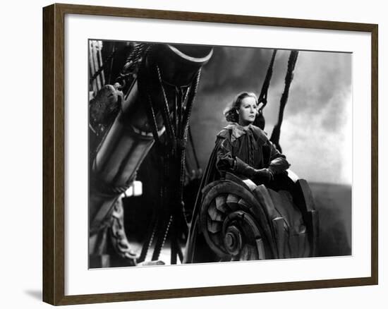 Queen Christina, Greta Garbo, 1933-null-Framed Photo