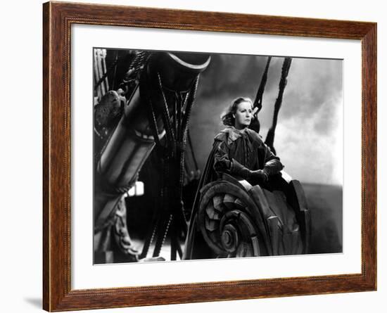 Queen Christina, Greta Garbo, 1933-null-Framed Photo