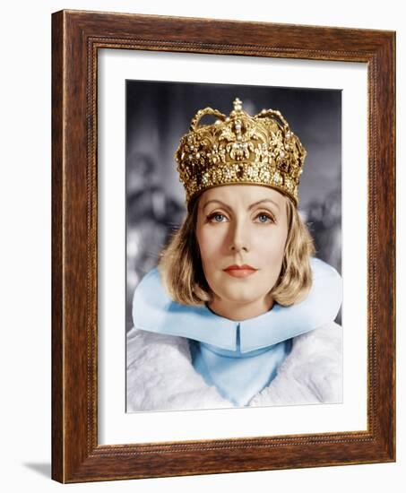 QUEEN CHRISTINA, Greta Garbo, 1933-null-Framed Photo