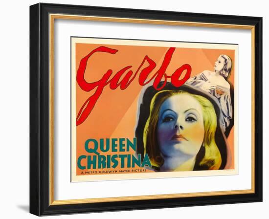 Queen Christina, Greta Garbo, 1933-null-Framed Art Print