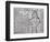 Queen Cleopatra and Stone Carved Hieroglyphics, Egypt-Michele Molinari-Framed Photographic Print