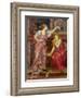 Queen Eleanor and Fair Rosamund-Evelyn De Morgan-Framed Giclee Print