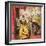 Queen Elizabeth and Shakespeare-English-Framed Giclee Print