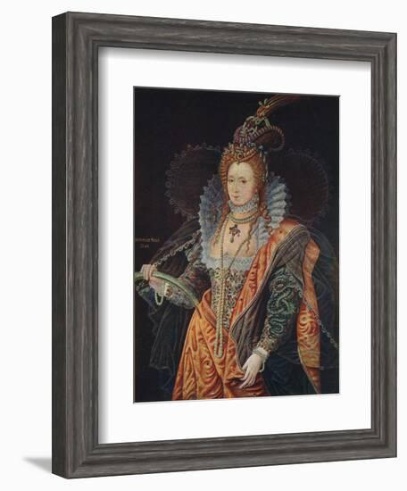 Queen Elizabeth I, 16th century (1905)-Unknown-Framed Giclee Print