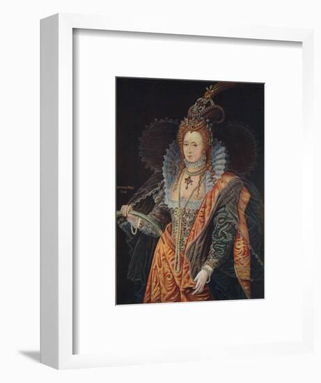 Queen Elizabeth I, 16th century (1905)-Unknown-Framed Giclee Print