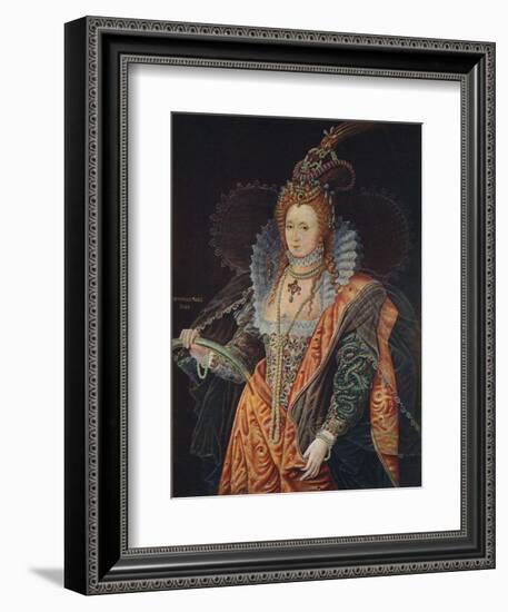 Queen Elizabeth I, 16th century (1905)-Unknown-Framed Giclee Print