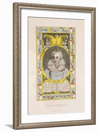 Queen Elizabeth I, 1705-null-Framed Giclee Print