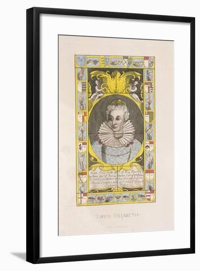 Queen Elizabeth I, 1705-null-Framed Giclee Print