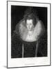 Queen Elizabeth I, 1860-W Holl-Mounted Giclee Print