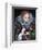 Queen Elizabeth I and an Ermine - a Tudor Portrait-Jasmine Becket-Griffith-Framed Art Print