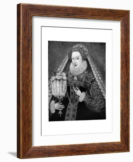 Queen Elizabeth I, C1580-Federico Zuccaro-Framed Giclee Print