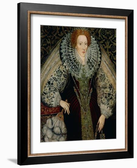 Queen Elizabeth I, circa 1585-90-John Bettes the Younger-Framed Giclee Print