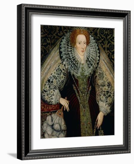 Queen Elizabeth I, circa 1585-90-John Bettes the Younger-Framed Giclee Print